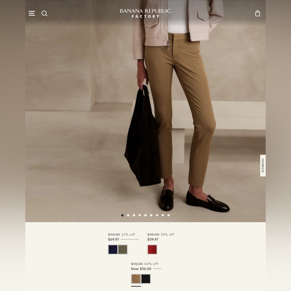 Banana Republic Sloan Pants
